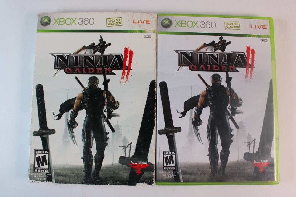 Ninja Gaiden 2 (Microsoft Xbox 360) Complete W/ Slip Cover, Tested/Works